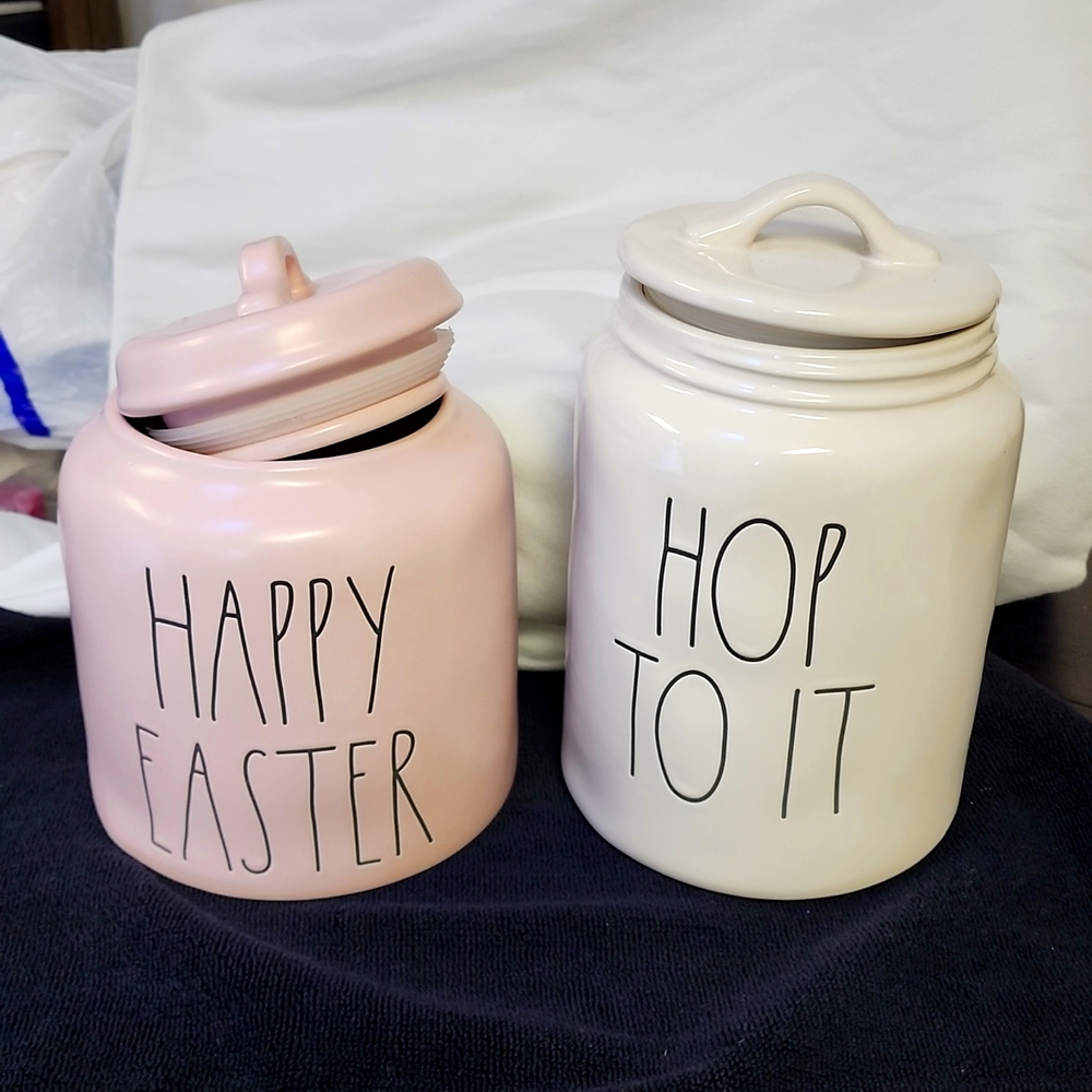 Rae Dunn large ceramic canisters THINK CHRISTMAS GIFTS 🎄